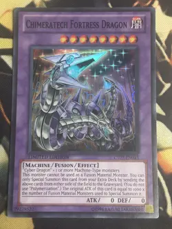 Yugioh: Chimeratech Fortress Dragon - CT07-EN013 Super Rare Limited Edition - Image 1
