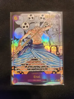 Enel OP15-118 Manga Alt Art Adventure on KAMI’s Island ONE PIECE ENGLISH OP15 - Image 1