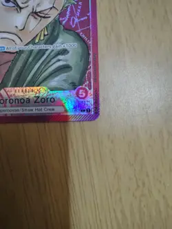 OP01-001 Roronoa Zoro (Parallel) Leader Alternative Art English One Piece TCG - Image 3