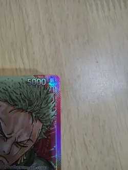 OP01-001 Roronoa Zoro (Parallel) Leader Alternative Art English One Piece TCG - Image 4