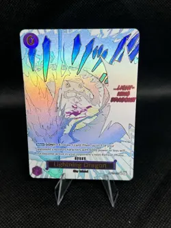 One Piece TCG Lightning Dragon Alt Art OP15-077 - Image 1