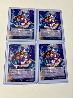 4x (Playset) 10/C1 Disney Lorcana A Whole New World Infinity Promo Non-Foil NM - Image 1