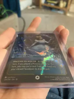 Disney Lorcana Whispers in the Well Cinderella Dream Come True Enchanted 236/204 - Image 3