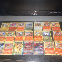 Pokemon Trading Card Game Mixed Card Lot Steam Siege, Charizard, EX, GX, Holo - Image 4