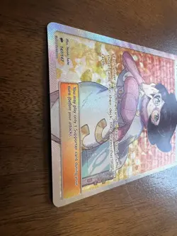 Wicke 147/147 SM Burning Shadows 2017 Full Art Holo Pokemon Card TCG NM - Image 4
