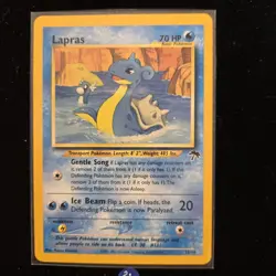Lapras 12/18 Southern Islands Regular Pokemon Card - Image 1