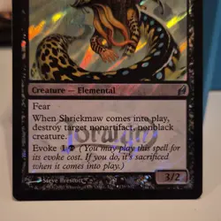 Shriekmaw 2007 Wizards MTG Foil Creature Elemental Card 139/301 English - Image 1
