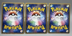 PSYDUCK 018/052 , 026/096 , 001/020 Japanese Pokemon Card Set of 3 LP - Image 2