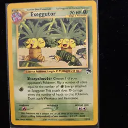 Exeggutor 13/18 Southern Islands Regular Pokemon Card - Image 1
