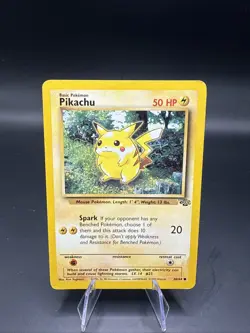 Pikachu 60/64 Jungle Set Vintage Regular 1999 Pokemon TCG Card! RARE OLD! - Image 2