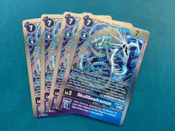 SkullSeadramon BT24-074 Playset Time Stranger Digimon Card Game x4 - Image 1
