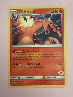 Pokemon TCG Charizard Dragon Majesty 3/70 Battle Academy Card Non-holo - Image 1