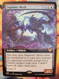 Imposter Mech Extended Art Magic The Gathering Card, Kamigawa, 049 - Image 1