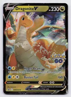 Dragonite V Holofoil Promo SWSH: Sword & Shield Promo Cards SWSH235 LP - Image 1