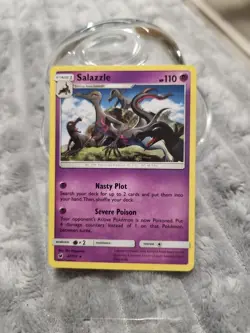 Salazzle 47/111 RARE Crimson Invasion Pokemon Card 2017 - Image 1