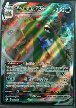 Garbodor VMAX 101/203 Evolving Skies 2021 Ultra Rare Holo Pokemon TCG Card - NM - Image 1
