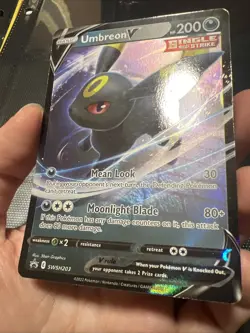 Umbreon V SWSH203 SWSH: Sword & Shield Promo Cards Holo Pokemon - Image 4