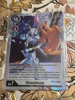 Digimon Card Game Omnimon (Resurgence Booster Reprint) BT5-086 SR - Image 1