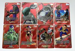 Dragon Ball Manga Booster Sb02 Complet Set Of RED Alt Art Cards - Image 1