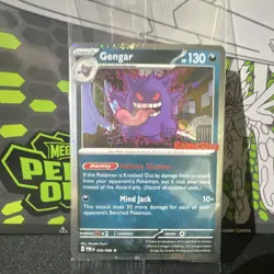 Pokemon Gengar GameStop Promo Holo Card POR 050/088 English - Image 1