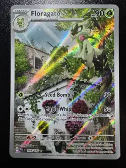 Floragato 197/193 Holo Illustration Rare Paldea Evolved Pokemon Card - Image 1
