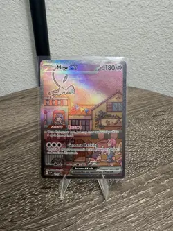 Pokemon TCG Mew EX 053 Black Star Promo Scarlet & Violet 151 Card - Image 1