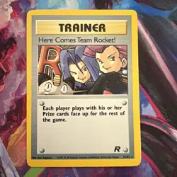 Here Comes Team Rocket! 15/82 Team Rocket Pokemon Holo Foil - Image 3