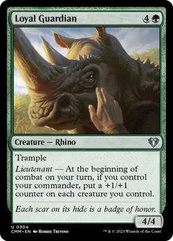 NM Foil Loyal Guardian, MTG, Commander Masters, Magic the Gathering, 304 - Image 1
