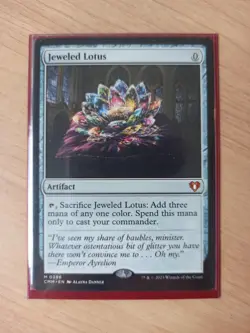 Card Magic The Gathering : Jeweled Lotus - Image 1