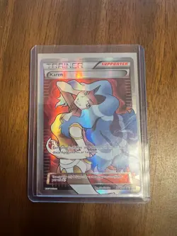 Karen XY177a (NM) Pokemon TCG Alt Art holo promo - Image 3