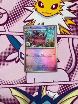 Pokemon - Aromatisse 039/131 - Master Ball Reverse - Prismatic Evolutions - NM - Image 1