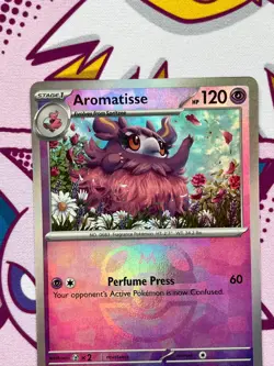 Pokemon - Aromatisse 039/131 - Master Ball Reverse - Prismatic Evolutions - NM - Image 2