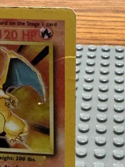Pokemon Charizard 4/102 Holo Base Set *Damaged* - Image 4