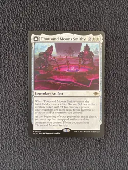 MTG THOUSAND MOONS SMITHY NM Lost Caverns of Ixalan Rare - Image 1