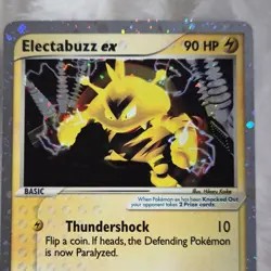 Pokemon Electabuzz ex 97/109 Holo EX Rare 2003 Basic 90 HP Lightning - Image 2
