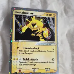 Pokemon Electabuzz ex 97/109 Holo EX Rare 2003 Basic 90 HP Lightning - Image 3