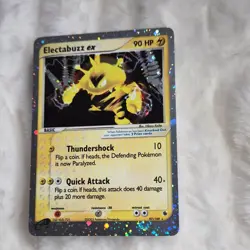 Pokemon Electabuzz ex 97/109 Holo EX Rare 2003 Basic 90 HP Lightning - Image 4