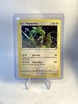 Pokemon TCG Rayquaza Promo Holo SWSH029 Sword & Shield Basic 130 HP - Image 1