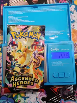EXTREMELY HEAVY! 22.5g GOD PACKUUU Ascended Heroes Pokemon TCG Booster (SEALED) - Image 1