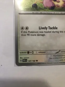 Miltank 147/182 SV04: Paradox Rift Regular Pokemon Non Holo Near Mint - Image 5