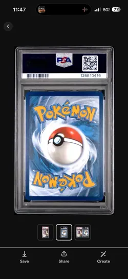 2025 Pokemon SVP EN N's Zorua #189 Journey Together ETB - PSA 9 MINT - Image 2