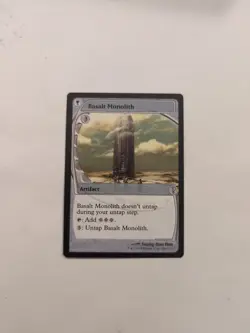 Basalt Monolith (Future Sight) Mystery Booster 2 Regular NM MTG - Image 1