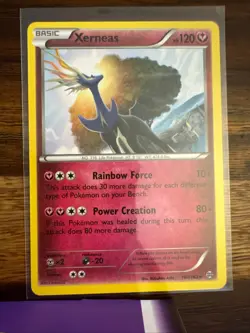 Xerneas (XY BREAKthrough) 107/162 Rare Deck Exclusives Pokemon Near Mint - Image 1