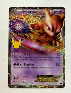 Pokemon CELEBRATIONS - MEWTWO EX - Classic Collection - 54/99 - NM - Image 1