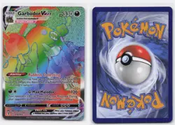 GARBODOR VMAX 216/203 RARE RAINBOW EVOLVING SKIES POKEMON NEAR MINT - Image 4