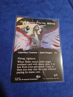 Shiko, Paragon of the Way (Borderless) Tarkir: Dragonstorm Regular - Image 1