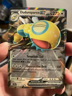 Dudunsparce ex 121/159 Pokemon TCG Journey Together Double Rare NM - Image 1