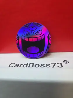Pokemon Mega Gengar Metallic Purple Coin Mega Battle Deck - Image 1