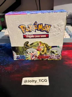 Pokemon TCG Scarlet & Violet Base Set Booster Box Factory Sealed - Image 1