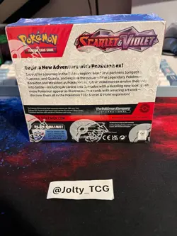 Pokemon TCG Scarlet & Violet Base Set Booster Box Factory Sealed - Image 3